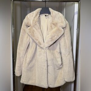 H&M faux fur coat